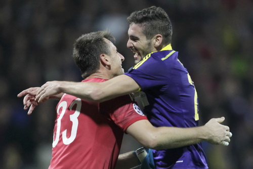 Maribor vui mừng với việc cầm h&ograve;a đối thủ mạnh Chelsea