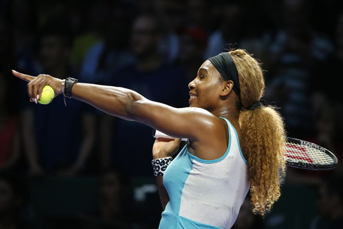 Hai người đẹp Sharapova, Ivanovic trắng tay, Serena vào bán kết
