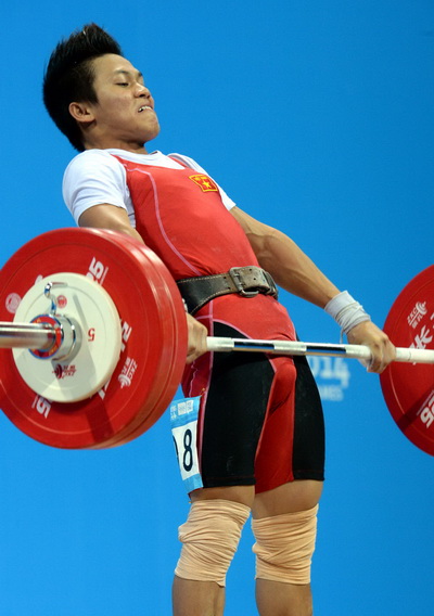 Nguyễn Trần Anh Tuấn gi&agrave;nh HCB cử tạ hạng 56kg nam
