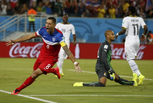 Clint Dempsey ghi b&agrave;n thắng nhanh nhất World Cup 2014