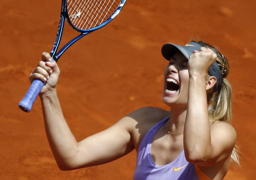 Sharapova c&oacute; cơ hội lớn ở Rome khi c&aacute;c đối thủ kh&ocirc;ng c&oacute; phong độ tốt nhất