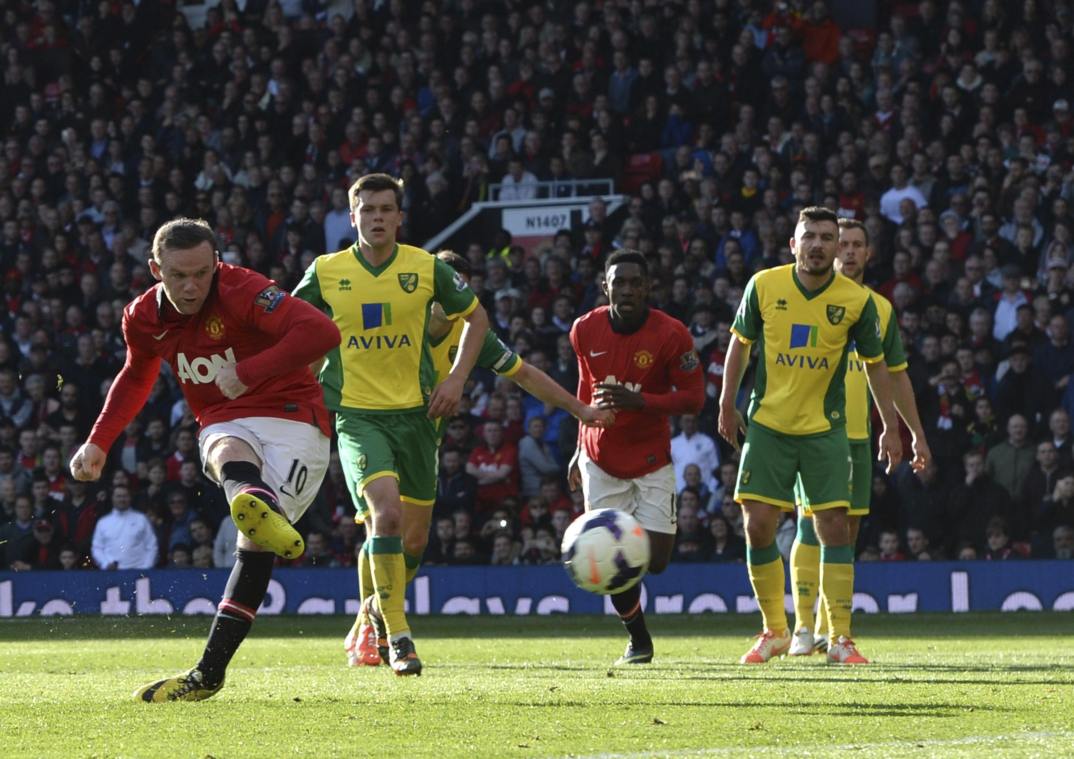 &Aacute;p lực sau đ&oacute; cũng được giải tỏa khi Wayne Rooney s&uacute;t phạt 11 m&eacute;t th&agrave;nh c&ocirc;ng, mở tỉ số cho Quỷ đỏ