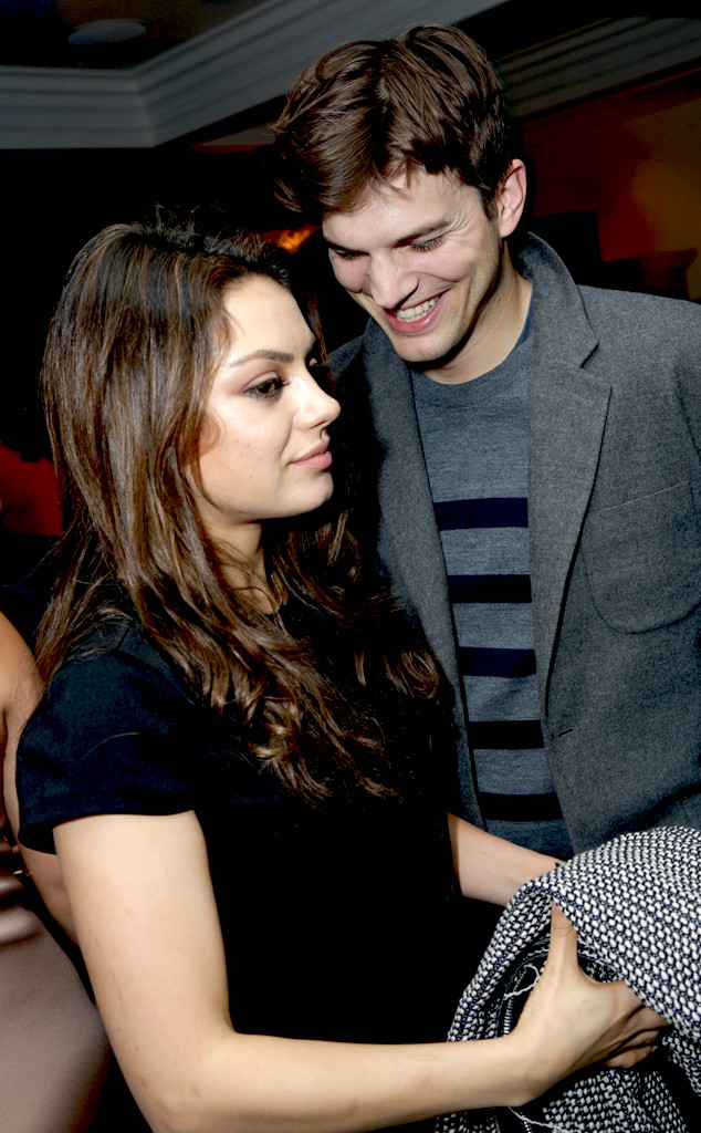 Mila v&agrave; Ashton