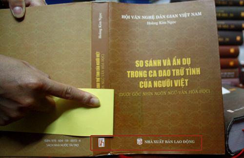 Đình chỉ phát hành cuốn sách thuộc dự án trăm tỉ đồng