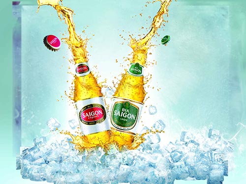Bia chai Sài Gòn Lager và Sài Gòn Export đã góp phần làm nên thương hiệu
Bia Sài Gòn - Niềm tự hào của Việt Nam