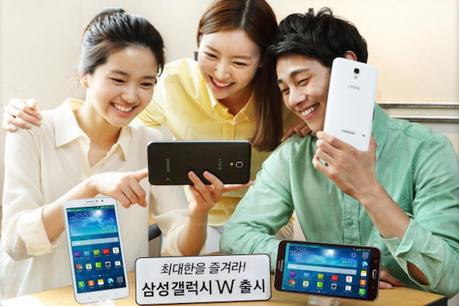 Galaxy W, smartphone có màn hình 7-inch