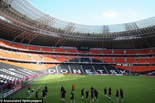Shakhtar c&oacute; thể kh&ocirc;ng được thi đấu tr&ecirc;n s&acirc;n nh&agrave; trong điều kiện an ninh kh&ocirc;ng đảm bảo như hiện nay