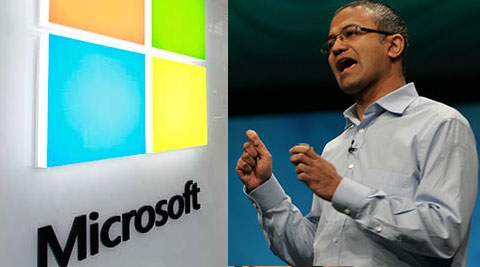 CEO Microsoft Satya Nadella, người c&ocirc;ng bố sẽ cắt giảm 18.000 nh&acirc;n sự trong năm tới h&ocirc;m thứ Năm (17-7). Ảnh Indiaexpress