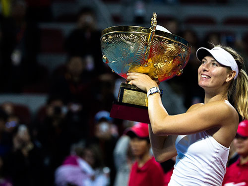 Sharapova trở lại hạng hai thế giới