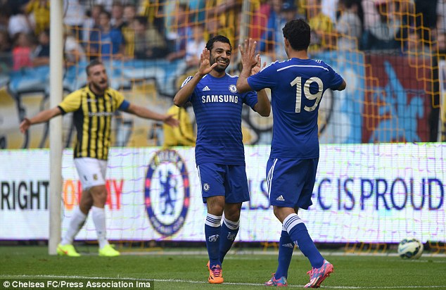 Salah ghi b&agrave;n mở tỉ số cho Chelsea