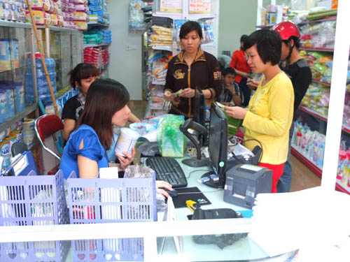 Hốt bạc với siêu thị mini