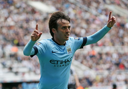 Bàn thắng của David Silva chỉ còn ý nghĩa an ủi với đội đương kim vô địch