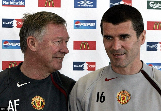 Cựu HLV Ferguson và Roy Keane
