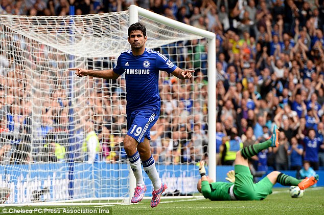 Chelsea đang bay bổng tr&ecirc;n đ&ocirc;i ch&acirc;n của Costa v&agrave; Fabregas (ảnh dưới)