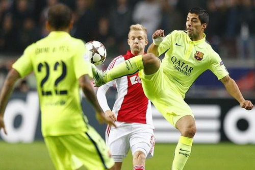 Suarez chưa tạo được ấn tượng ở Champions League
