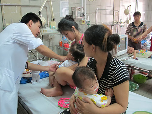 Nhập viện vì nắng nóng
