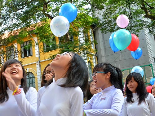 Cảnh giác trẻ chơi bóng bay!