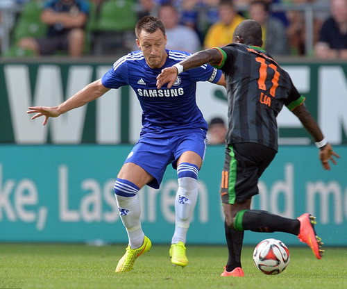 John Terry để b&oacute;ng chạm tay trong t&igrave;nh huống thế n&agrave;y