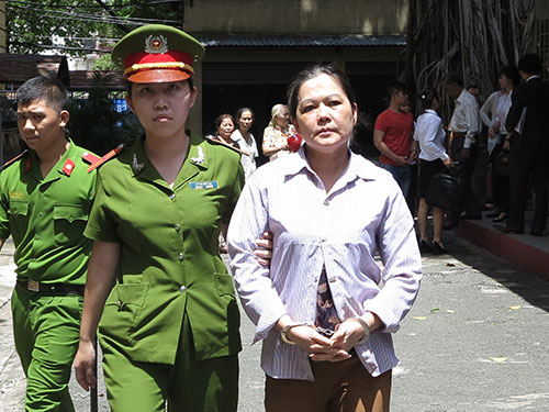 Trần Thị Xuân Hoa phải lãnh 5 năm tù