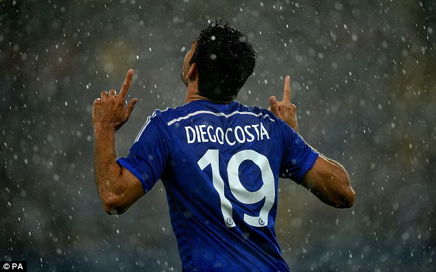 Costa dần chứng tỏ m&igrave;nh l&agrave; s&aacute;t thủ số 1 của Chelsea