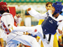 Taekwondo TP HCM lọt khỏi nhóm đầu