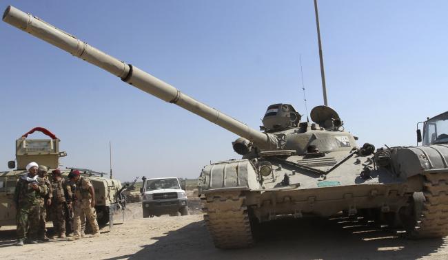 IS bị đẩy l&ugrave;i từng bước ở Iraq. Ảnh: Reuters