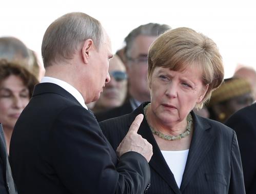 B&agrave; Merkel tố Nga cố t&igrave;nh g&acirc;y rắc rối cho những nước muốn kết th&acirc;n EU. Ảnh Reuters