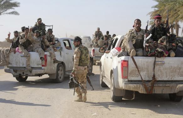 Lực lượng an ninh Iraq v&agrave; người Shiit
