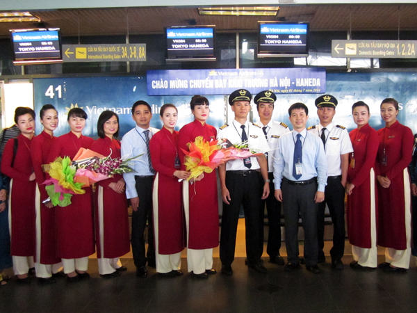 Vietnam Airlines giảm giá vé đi Nhật