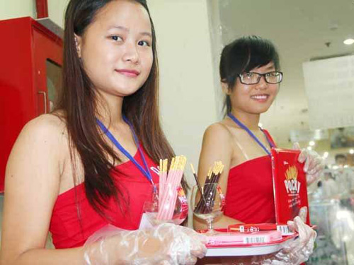 Pocky, d&ograve;ng sản phẩm chủ lực của Glico.