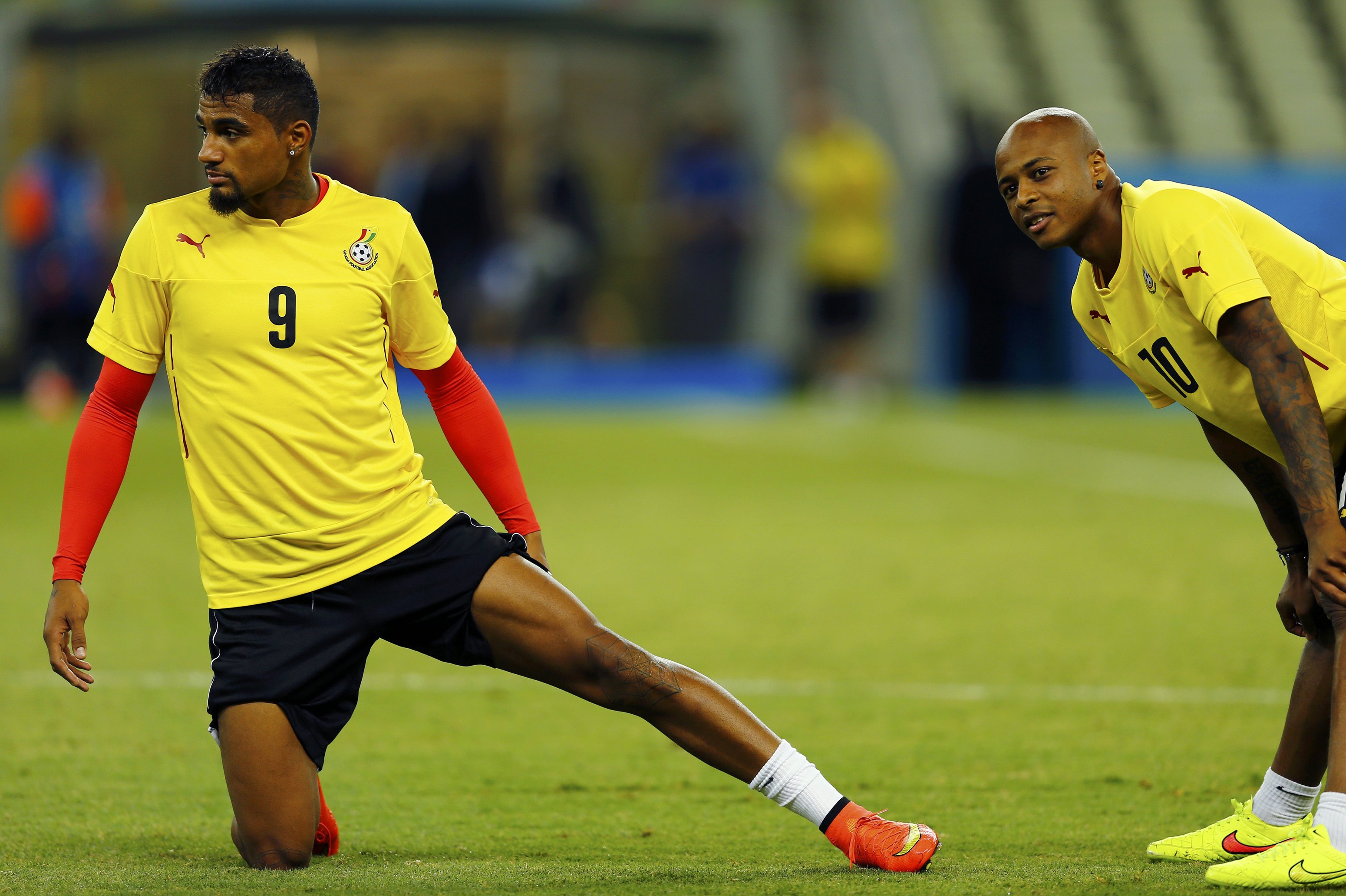 K.P.Boateng sẽ đối đầu với người em ở đội tuyển Đức J. Boateng