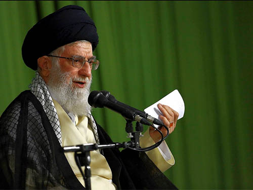 L&atilde;nh đạo Tối cao Iran Ayatollah Ali Khamenei.Ảnh: AP