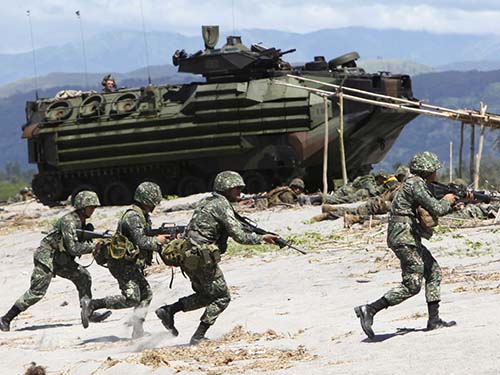 Mỹ tăng quân ở Philippines