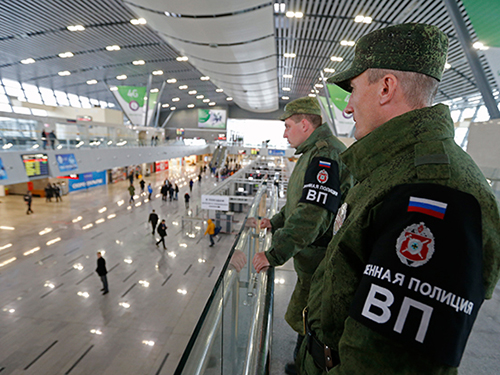 An ninh được tăng cường tại các điểm thi đấu ở SochiẢnh: REUTERS