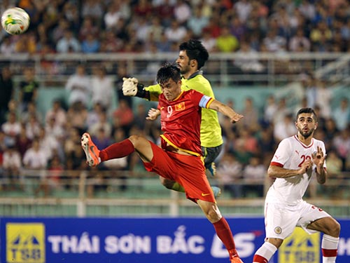C&ocirc;ng Vinh v&agrave; đồng đội cần những trận đấu tập huấn chất lượngẢnh: QUANG LI&Ecirc;M