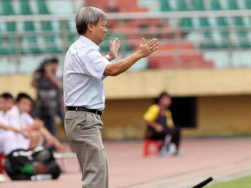 HLV Lê Thụy Hải sẽ có lần trở lại đầy khó khăn cùng B. Bình Dương ở sân Thanh Hóa Ảnh: HẢI ANH