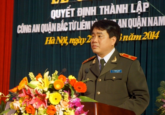 Thiếu tướng Nguyễn Đức Chung, Gi&aacute;m đốc C&ocirc;ng an H&agrave; Nội
