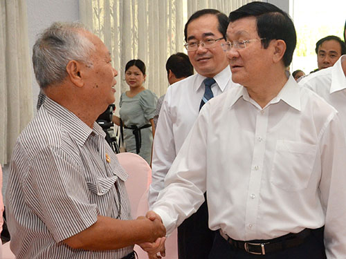 Chủ tịch nước Trương Tấn Sang: Không lệ thuộc để đổi hòa bình!