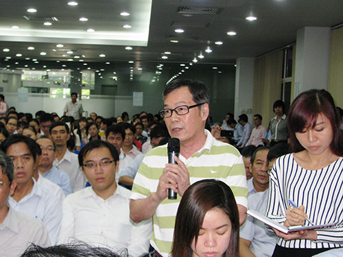 D&ugrave; nh&agrave; xưởng tan hoang nhưng &ocirc;ng Wu Hao Chih, l&atilde;nh đạo C&ocirc;ng ty TNHH Việt Nam - Mỹ Thanh, vẫn muốn ở lại Việt Nam l&agrave;m ăn