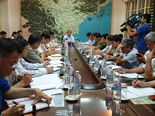 Bảo đảm cho kiểm ngư, cảnh sát biển tránh bão