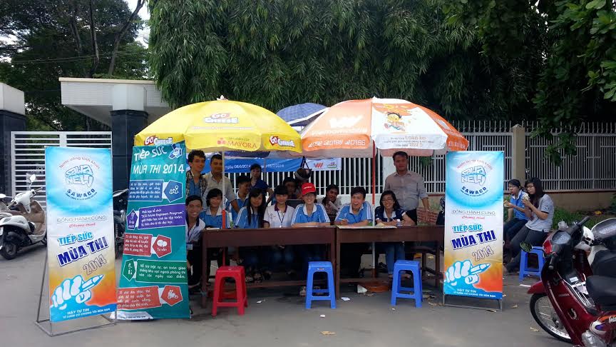 TP HCM: Công ty CP Cấp nước Nhà Bè tiếp sức mùa thi
