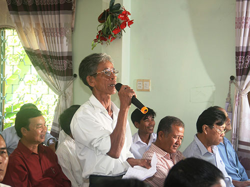 Cử tri nhắc lại lời hứa 10 năm trước của Phó Thủ tướng