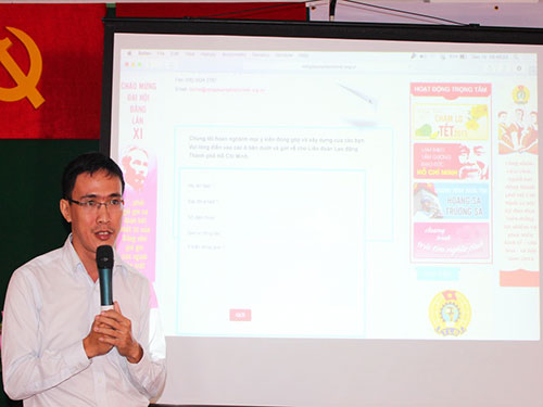 LĐLĐ TP HCM ra mắt cổng thông tin điện tử