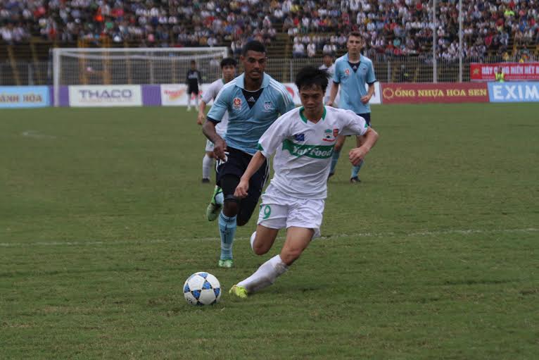 Tiền đạo Văn To&agrave;n của U19 HAGL