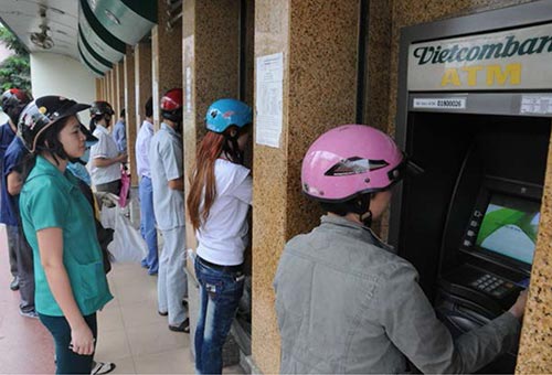 Không lo ATM hết tiền ngày Tết