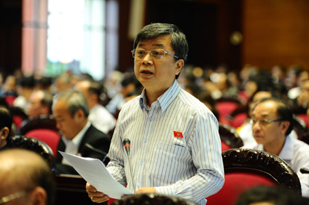 Đại biểu Trương Trọng Nghĩa tha thiết đề nghị QH ra Nghị quyết về Biển Đông