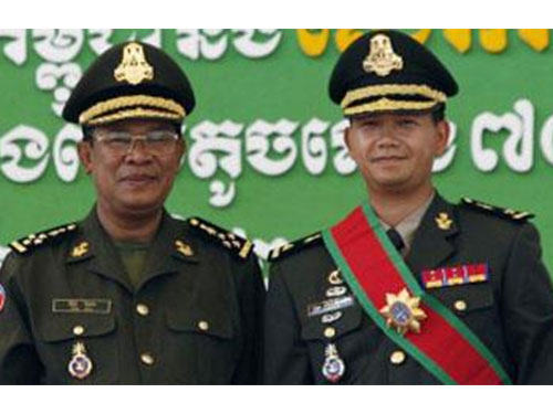 Ông Hun Sen thăng hàm đại tướng hàng loạt