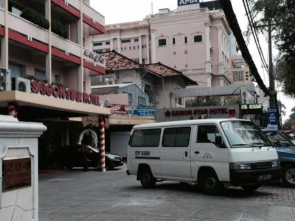 Kh&aacute;ch sạn Sai Gon Star, nơi xảy ra vụ việc