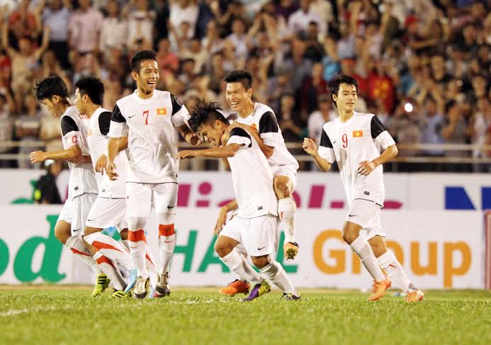 Hy vọng những h&igrave;nh ảnh như thế n&agrave;y sẽ được c&aacute;c cầu thủ U19 VN lặp lại