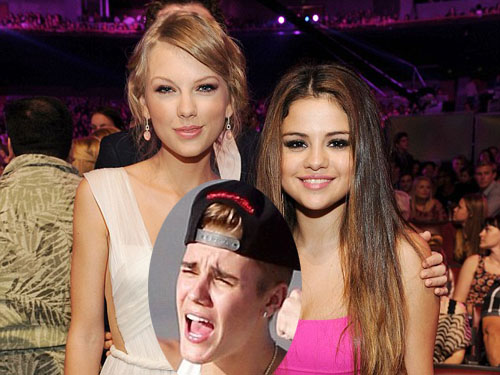 Taylor Swift và Selena Gomez “nghỉ chơi” vì Justin Bieber